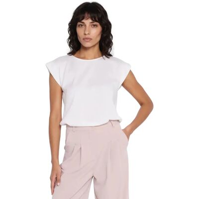 Kimono-Ärmel Bluse Damen Nife Blanc 42 Femme Kimono-Ärmel Bluse Damen Nife Blanc 42 Femme