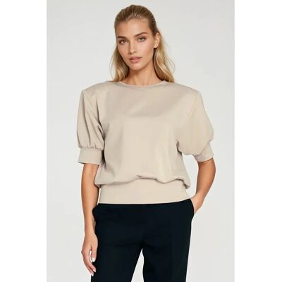 Damenbluse Nife Beige 38 Femme Damenbluse Nife Beige 38 Femme