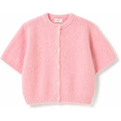 Damen Kurzarm-Cardigan Noella Kae Rose M/L Femme Damen Kurzarm-Cardigan Noella Kae Rose M/L Femme