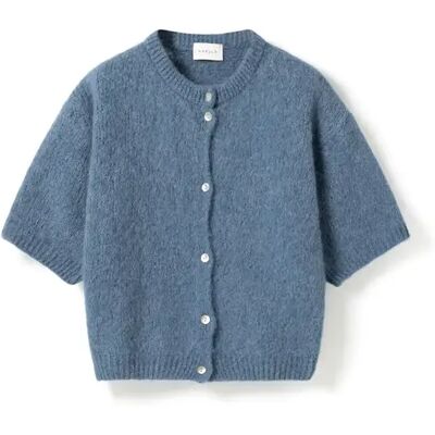 Damen Kurzarm-Cardigan Noella Kae Bleu XS/S Femme Damen Kurzarm-Cardigan Noella Kae Bleu XS/S Femme