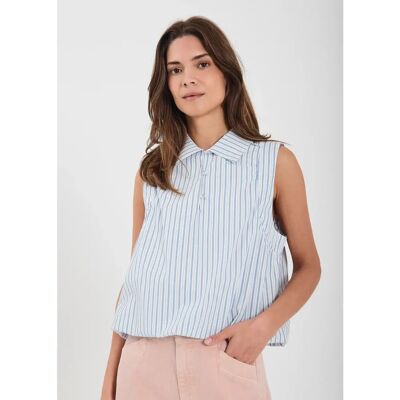 Top Damen Norr Alva Bleu 34 Femme Top Damen Norr Alva Bleu 34 Femme