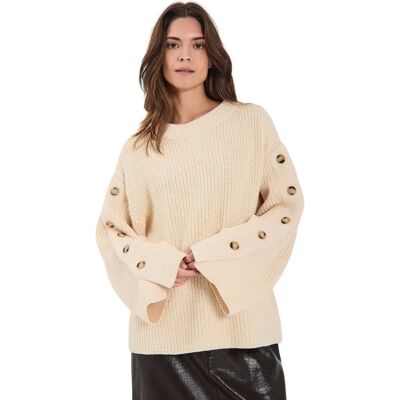 Pullover Damen Norr Tristan Blanc 36 Femme Pullover Damen Norr Tristan Blanc 36 Femme