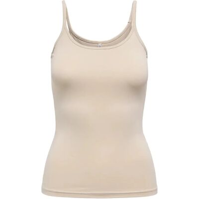 Damen-Top Only Love Beige S Femme Damen-Top Only Love Beige S Femme