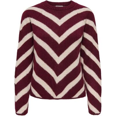 Damen-Strickpullover Only Eliza Rouge XL Femme Damen-Strickpullover Only Eliza Rouge XL Femme