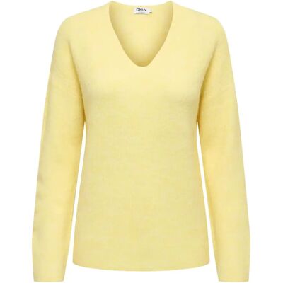 Damen V-Ausschnitt Pulli Only Camilla Jaune XS Femme Damen V-Ausschnitt Pulli Only Camilla Jaune XS Femme