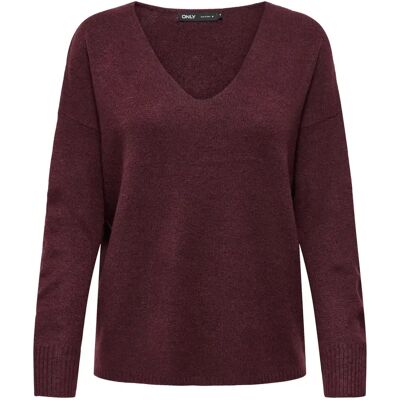 Damen V-Ausschnitt Pulli Only Rica Violet S Femme Damen V-Ausschnitt Pulli Only Rica Violet S Femme