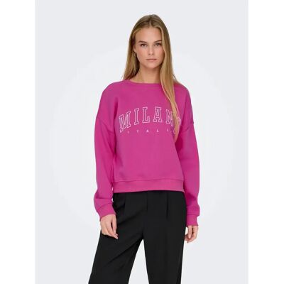 Sweatshirt Damen Only Life Rose L Femme Sweatshirt Damen Only Life Rose L Femme