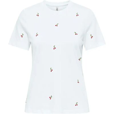 Damen T-Shirt Only Ketty Blanc XL Femme Damen T-Shirt Only Ketty Blanc XL Femme