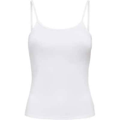 Damen-Top Only EA Spaghetti Blanc XL Femme Damen-Top Only EA Spaghetti Blanc XL Femme