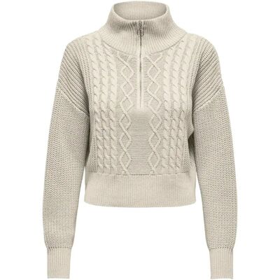 Pullover Damen Only Doritta Beige M Femme Pullover Damen Only Doritta Beige M Femme