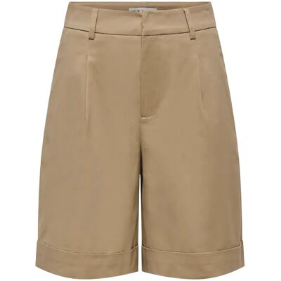 Bermuda-Shorts für Damen Only Rosalie Beige XS Femme Bermuda-Shorts für Damen Only Rosalie Beige XS Femme