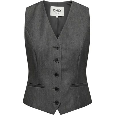 Damen Anzugweste Only Iris-Hattie Gris 34 Femme Damen Anzugweste Only Iris-Hattie Gris 34 Femme