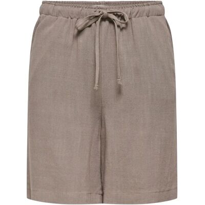 Shorts für Damen Only Siesta MW Pull-Up Gris S Femme Shorts für Damen Only Siesta MW Pull-Up Gris S Femme