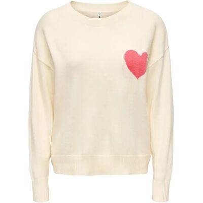 Pullover Damen Only Ibi Beige XS Femme Pullover Damen Only Ibi Beige XS Femme
