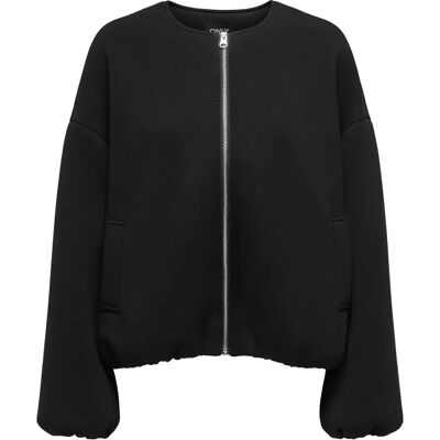 Damenjacke Only Ellie Scuba Noir M/L Femme Damenjacke Only Ellie Scuba Noir M/L Femme