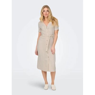 Hemdkleid Damen Only Siesta Gris XS Femme Hemdkleid Damen Only Siesta Gris XS Femme