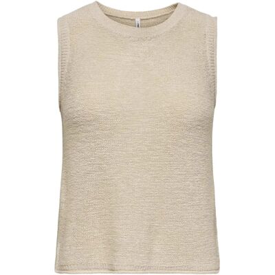 Damen-Top Only Sunny Beige M Femme Damen-Top Only Sunny Beige M Femme