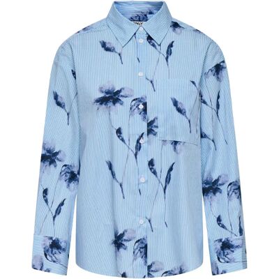 Damenhemd Only Nano Bleu XS Femme Damenhemd Only Nano Bleu XS Femme