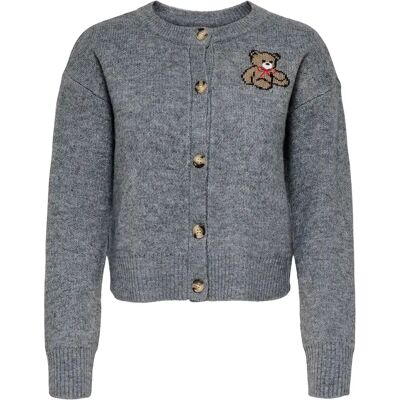 Strickjacke, Damen Only Teddy Gris XL Femme Strickjacke, Damen Only Teddy Gris XL Femme