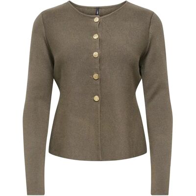 Strickjacke, Damen Only Melli Marron L Femme Strickjacke, Damen Only Melli Marron L Femme