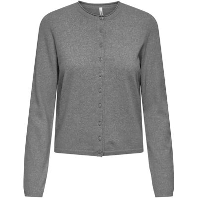 Strickjacke, Damen Only Loyal Gris L Femme Strickjacke, Damen Only Loyal Gris L Femme