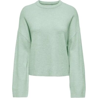 Rundhalsausschnitt Pullover Damen Only Simoni Vert M Femme Rundhalsausschnitt Pullover Damen Only Simoni Vert M Femme