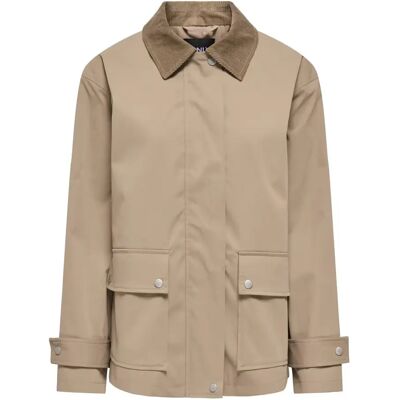 Damenjacke Only Evelyn Beige S Femme Damenjacke Only Evelyn Beige S Femme