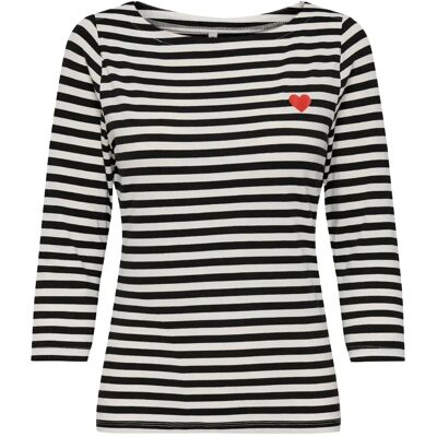 T-Shirt Only Fifi Noir XS Femme T-Shirt Only Fifi Noir XS Femme