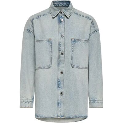 Damenhemd Only Calista Bleu XL Femme Damenhemd Only Calista Bleu XL Femme