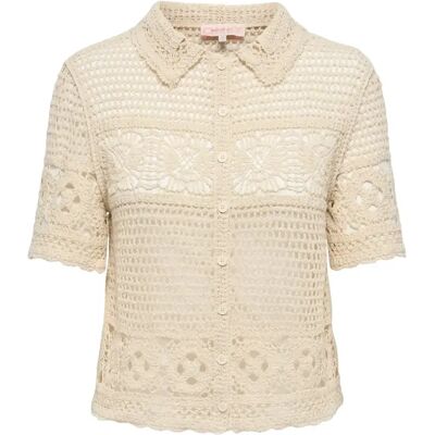 Damenbluse Only Leilani Beige M Femme Damenbluse Only Leilani Beige M Femme