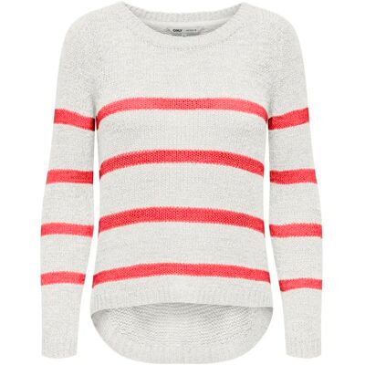 Pullover Damen Only Geena XO Blanc M Femme Pullover Damen Only Geena XO Blanc M Femme