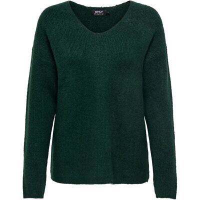 Pullover mit V-Ausschnitt Damen Only Camilla Vert XS Femme Pullover mit V-Ausschnitt Damen Only Camilla Vert XS Femme