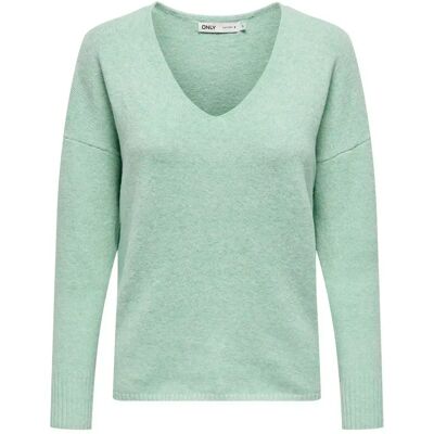 Damen V-Ausschnitt Pulli Only Rica Life Bleu XS Femme Damen V-Ausschnitt Pulli Only Rica Life Bleu XS Femme