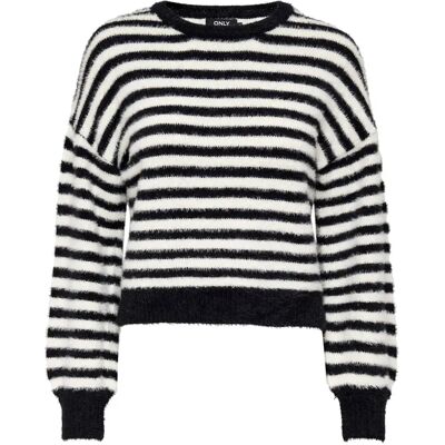 Pullover Frau Only Onlpiumo Noir M Femme Pullover Frau Only Onlpiumo Noir M Femme