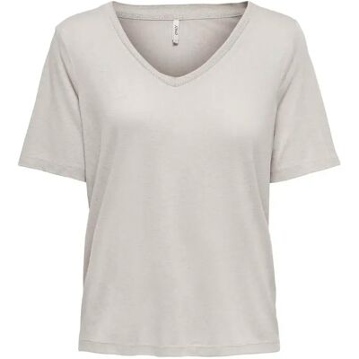 T-Shirt Only Elise Beige S Femme T-Shirt Only Elise Beige S Femme