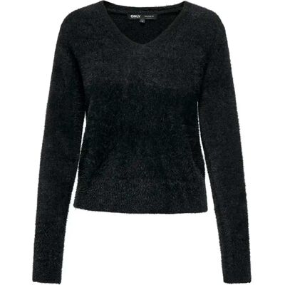Damen V-Ausschnitt Pulli Only Ella Piumo Noir S Femme Damen V-Ausschnitt Pulli Only Ella Piumo Noir S Femme