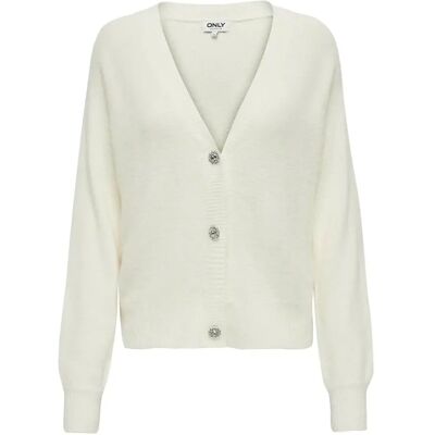 Strickjacke, Damen Only Ella Piumo Blanc XL Femme Strickjacke, Damen Only Ella Piumo Blanc XL Femme