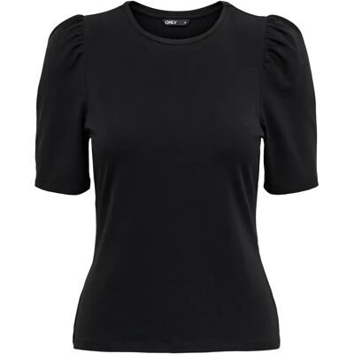 T-Shirt Damen Only JRS Live Love Noir XS Femme T-Shirt Damen Only JRS Live Love Noir XS Femme