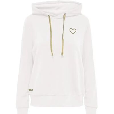 Hoodie Damen Only Noli Blanc S Femme Hoodie Damen Only Noli Blanc S Femme