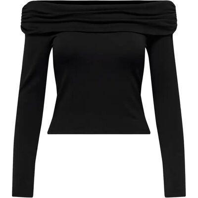 Pullover, schulterfrei, Damen Only Live Love Noir M Femme Pullover, schulterfrei, Damen Only Live Love Noir M Femme