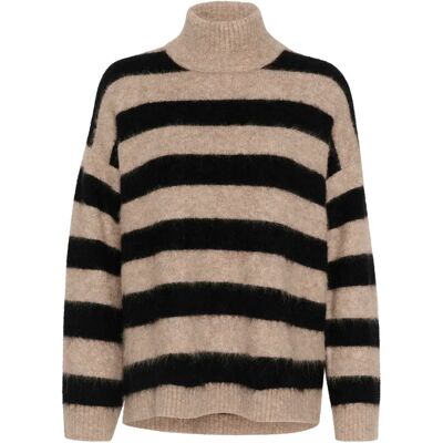 Pullover Damen Part Two Liepa Marron M Femme Pullover Damen Part Two Liepa Marron M Femme