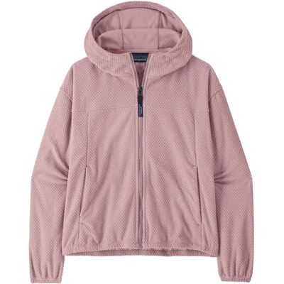 Texturierte Kapuzenfleecejacke Damen Patagonia Violet M Femme Texturierte Kapuzenfleecejacke Damen Patagonia Violet M Femme