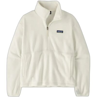Fleece 1/2 Zip Damen Patagonia Micro D Blanc M Femme Fleece 1/2 Zip Damen Patagonia Micro D Blanc M Femme