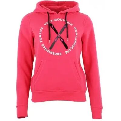 Molton-Hoodie Damen Peak Mountain Aconor Rose M Femme Molton-Hoodie Damen Peak Mountain Aconor Rose M Femme
