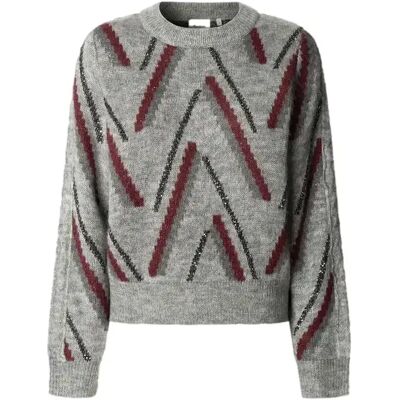 Pullover Damen Pepe Jeans Clodia Gris S Femme Pullover Damen Pepe Jeans Clodia Gris S Femme
