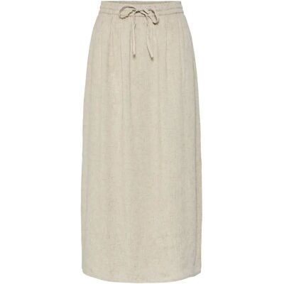 Halblanger Rock für Damen Pieces Pia Blanc M Femme Halblanger Rock für Damen Pieces Pia Blanc M Femme