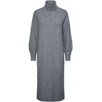 Pulloverkleid Rollkragen Frau Pieces Malou Gris M Femme Pulloverkleid Rollkragen Frau Pieces Malou Gris M Femme