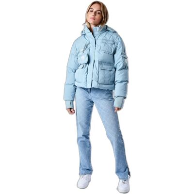 Kurze Daunenjacke, Damen Project X Paris Bleu S Femme Kurze Daunenjacke, Damen Project X Paris Bleu S Femme