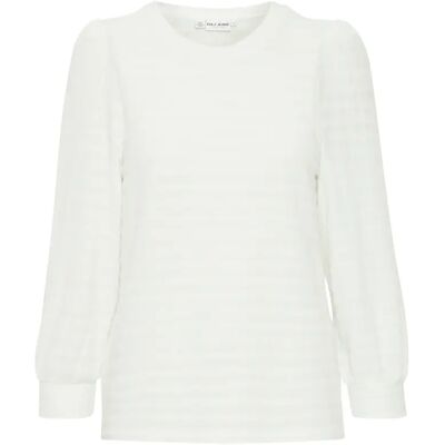 PULZ JEANS PZJane Longsleeve Weiß - Sweatshirt PULZ JEANS PZJane Longsleeve Weiß - Sweatshirt