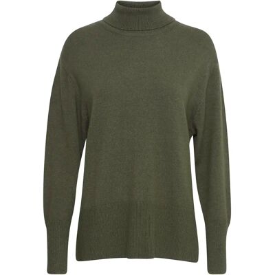 Pullover mit Rollkragen Damen Pulz Jeans Steffi Vert XS Femme Pullover mit Rollkragen Damen Pulz Jeans Steffi Vert XS Femme